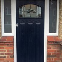 Blue Composite Front Door