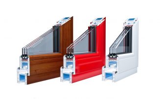 Triple glazed windows